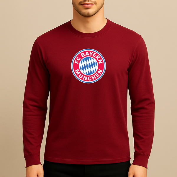 Men's F.C. Bayern Munchen Soccer Long Sleeve T-Shirt