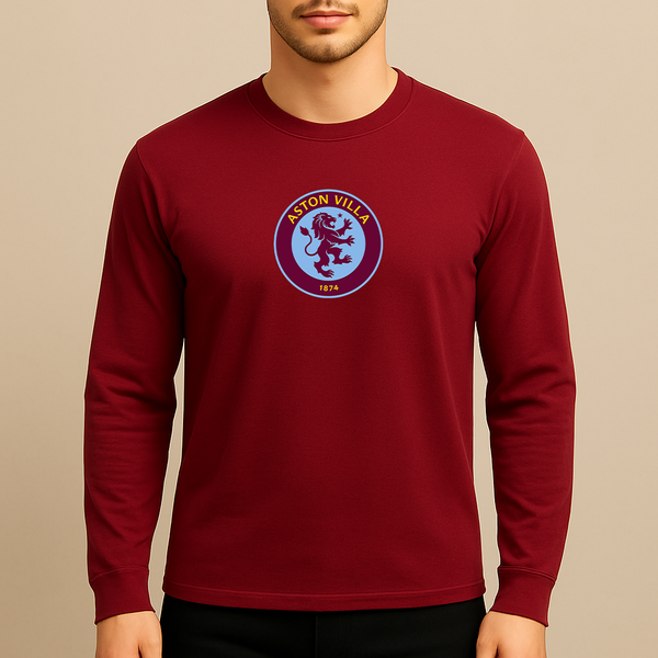 Men's Aston Villa FC Long Sleeve T-Shirt