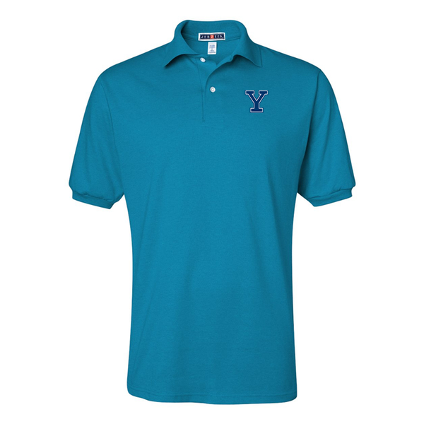 Men's Yale Bulldogs JERZEES  SpotShield polo