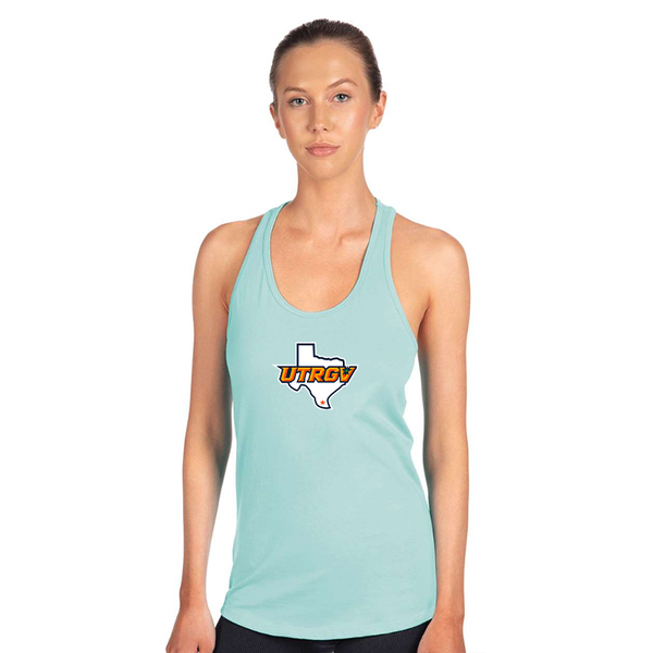 Women's UTRGV Vaqueros Next Level Ideal Racerback Tank