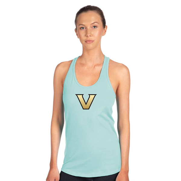 Women's Vanderbilt Commodores Next Level Ideal Racerback Tank