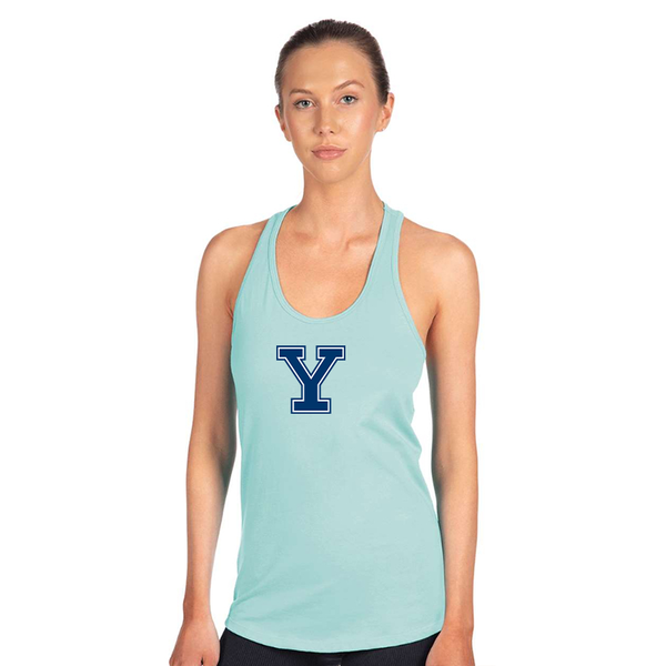 Women's Yale Bulldogs Next Level Ideal Racerback Tank