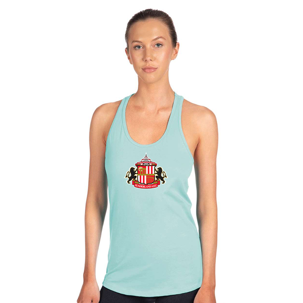 Women's Sunderland AFC Soccer Next Level Ideal Racerback Tank