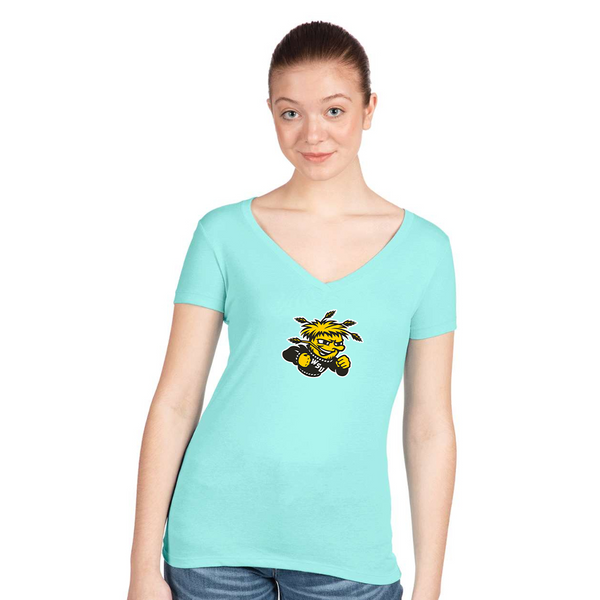 Women's Wichita State Shockers   Next Level V-Neck T-Shirt