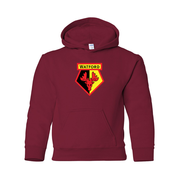 Youth  Watford Soccer  Gildan Heavy Blend  Hooded Sweatshirt