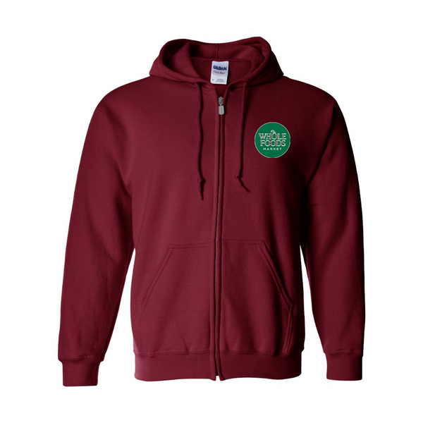 Men's Whole Foods Market Gildan  Heavy Blend Full Zip Hooded Sweatshirt