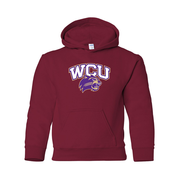 Youth Western Carolina CatamountsGildan Heavy Blend  Hooded Sweatshirt