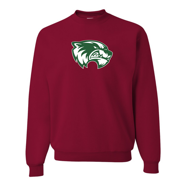 Men's  Utah Valley Wolverines JERZEES NuBlend Crewneck Sweatshirt