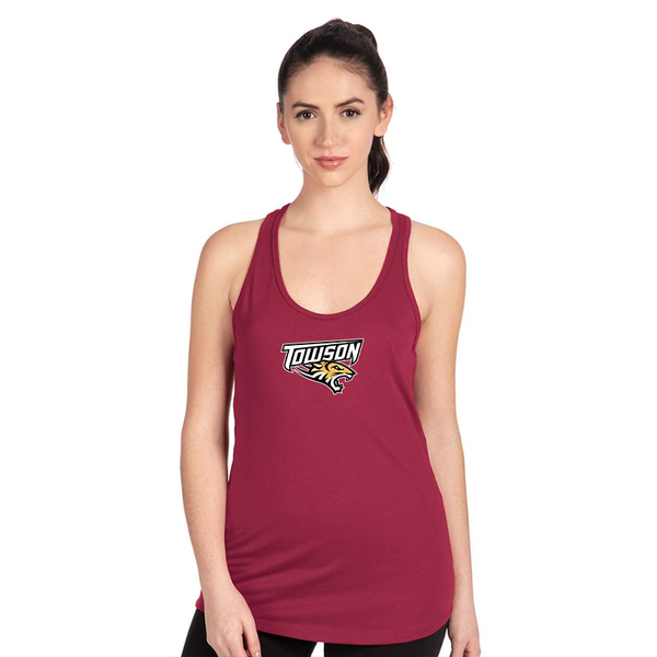 Women's Towson Tigers Next Level Ideal Racerback Tank
