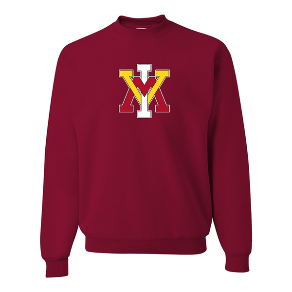 Men's  VMI Keydets  JERZEES NuBlend Crewneck Sweatshirt