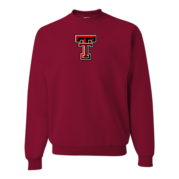 Men's Texas Tech Red Raiders   JERZEES NuBlend Crewneck Sweatshirt