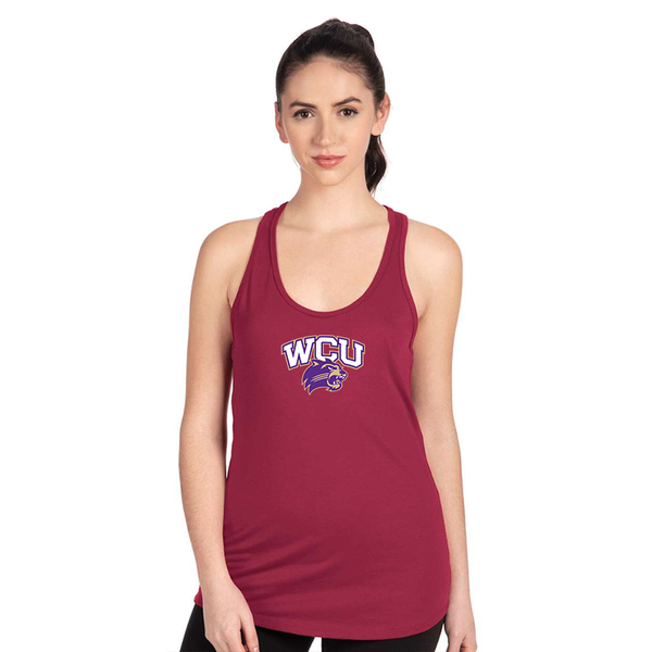 Women's Western Carolina CatamountsNext Level Ideal Racerback Tank