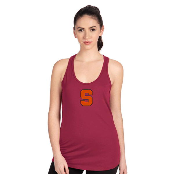 Women's Syracuse Orange Next Level Ideal Racerback Tank