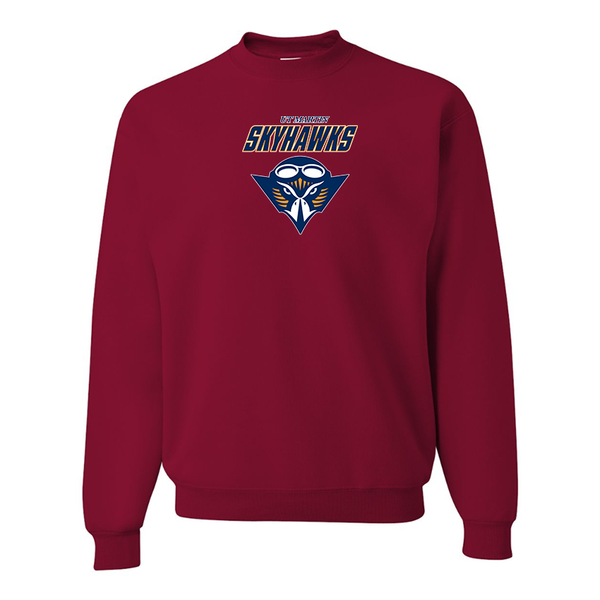 Men's Tennessee Martin Skyhawks  JERZEES NuBlend Crewneck Sweatshirt
