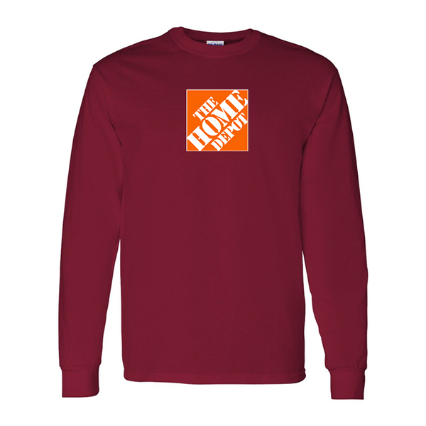 Men's The Home Depot Gildan Heavy Cotton Long Sleeve T-Shirt