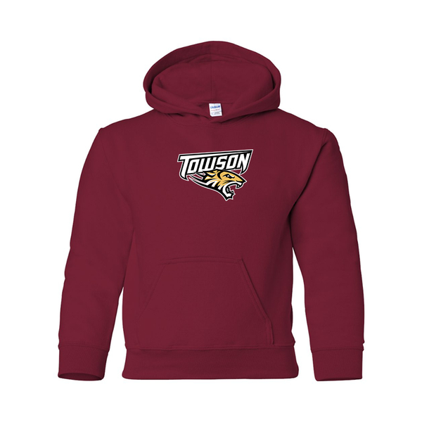 Youth Towson Tigers Gildan Heavy Blend  Hooded Sweatshirt