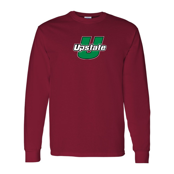 Men's USC Upstate Spartans Gildan Heavy Cotton Long Sleeve T-Shirt