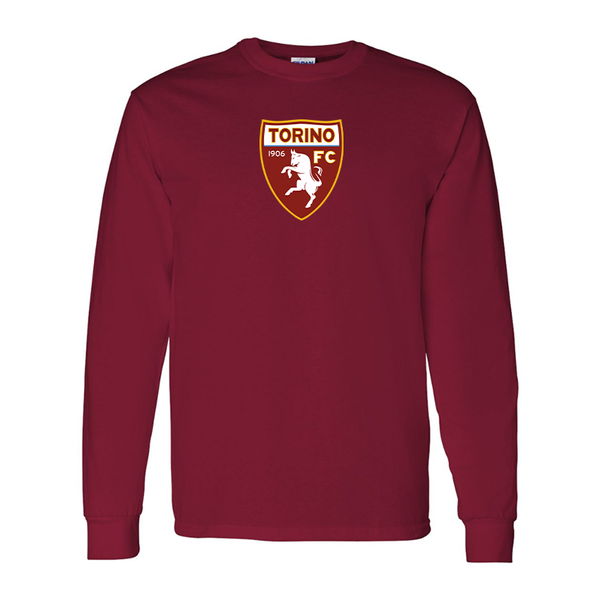 Men's Torino Soccer Gildan Heavy Cotton Long Sleeve T-Shirt