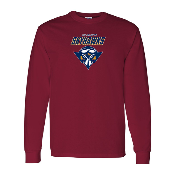 Men's Tennessee Martin Skyhawks Gildan Heavy Cotton Long Sleeve T-Shirt