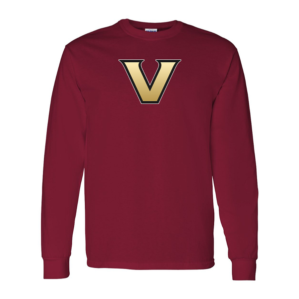 Men's Vanderbilt Commodores Gildan Heavy Cotton Long Sleeve T-Shirt