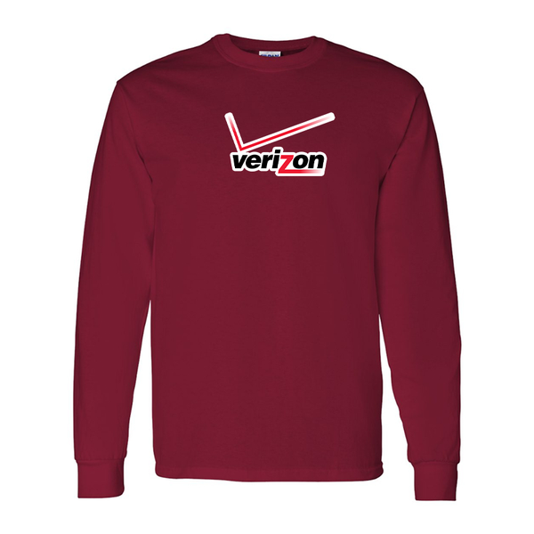 Men's Verizon Wireless Gildan Heavy Cotton Long Sleeve T-Shirt