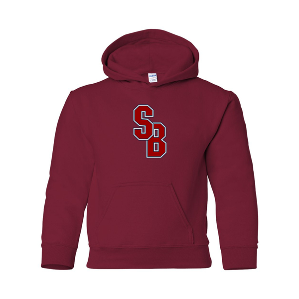 Youth Stony Brook Seawolves Gildan Heavy Blend  Hooded Sweatshirt