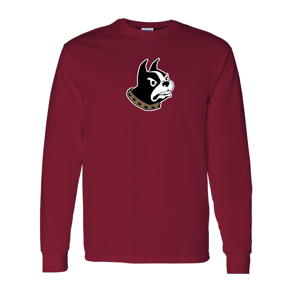 Men's  Wofford Terriers Gildan Heavy Cotton Long Sleeve T-Shirt