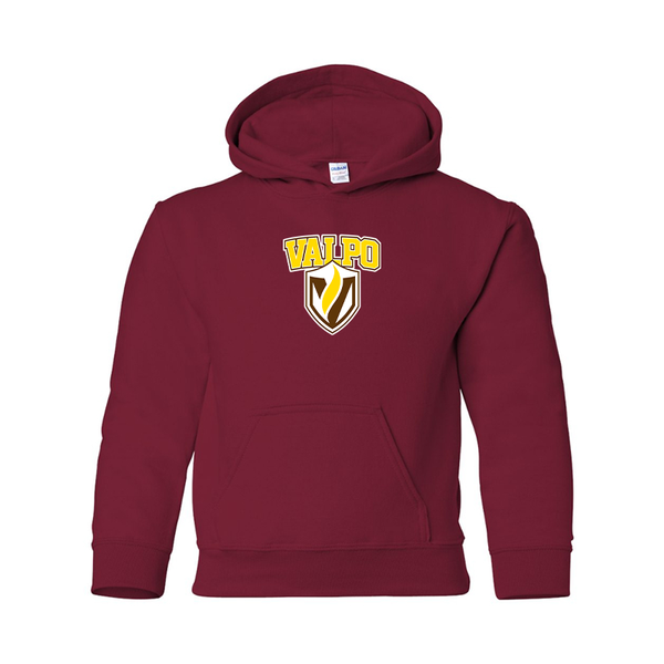 Youth   Valparaiso Crusaders Gildan Heavy Blend  Hooded Sweatshirt