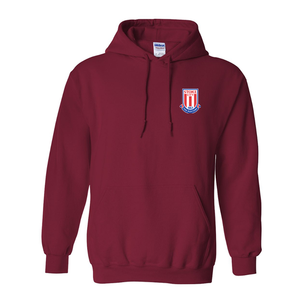 Men's Stoke City Soccer  Gildan  Heavy Blend Hooded Sweatshirt