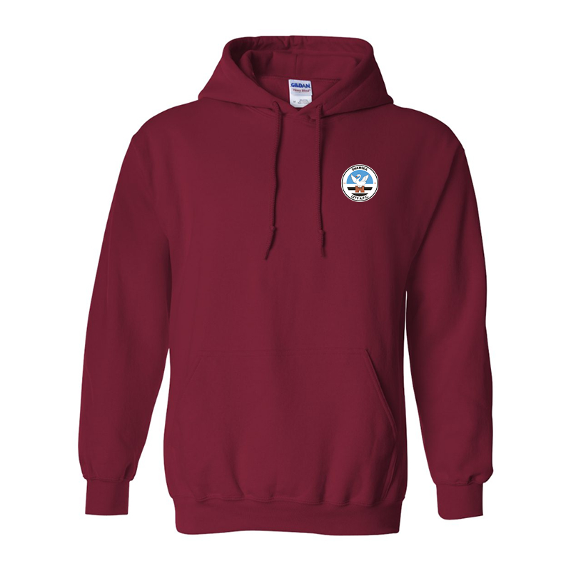 Men'sSwansea City Soccer Gildan  Heavy Blend Hooded Sweatshirt