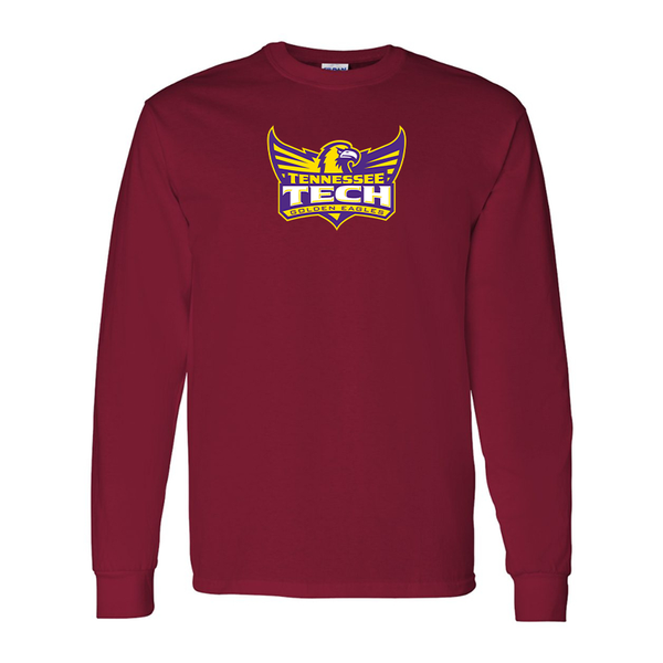 Men's Tennessee Tech Golden Eagles Gildan Heavy Cotton Long Sleeve T-Shirt