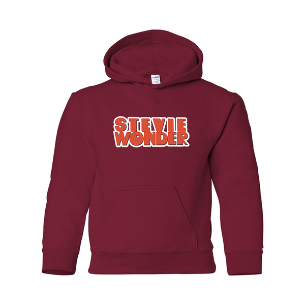 Youth  Stevie wonder Gildan Heavy Blend  Hooded Sweatshirt