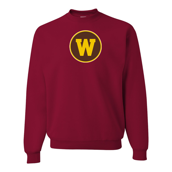 Men's Western Michigan Broncos  JERZEES NuBlend Crewneck Sweatshirt