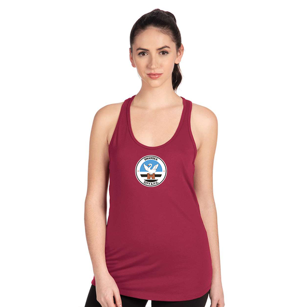 Women's Swansea City Soccer  Next Level Ideal Racerback Tank