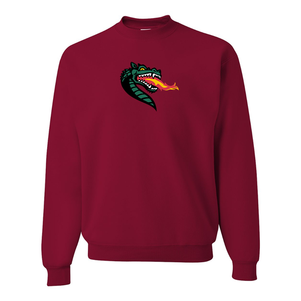 Men's UAB Blazers  JERZEES NuBlend Crewneck Sweatshirt