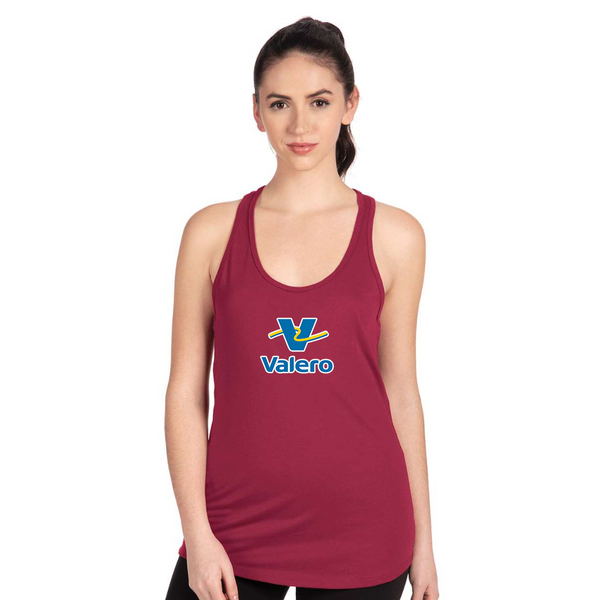 Women's Valero Gas Station Next Level Ideal Racerback Tank
