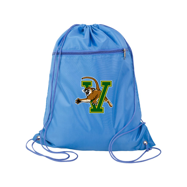 Vermont Catamounts Q-Tees - Polyester Cinchpack