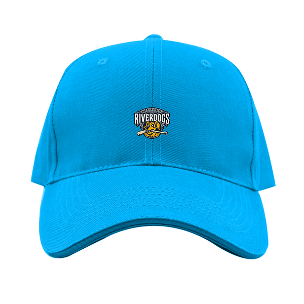 Charleston RiverDogs Logo  Dad Baseball Cap Hat