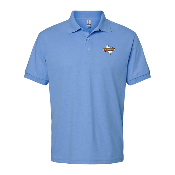 Men's UTRGV Vaqueros Gildan Dry Blend Jersey Polo