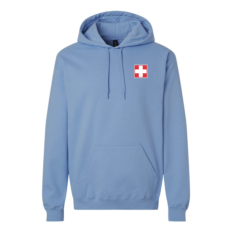 Men's  Switzerland National Football Soccer Team  Pullover Hoodie