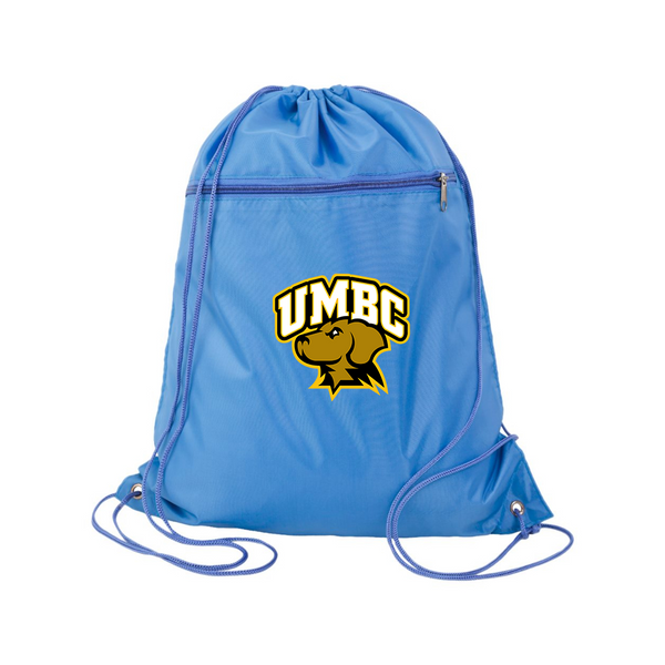 UMBC Retrievers Q-Tees - Polyester Cinchpack