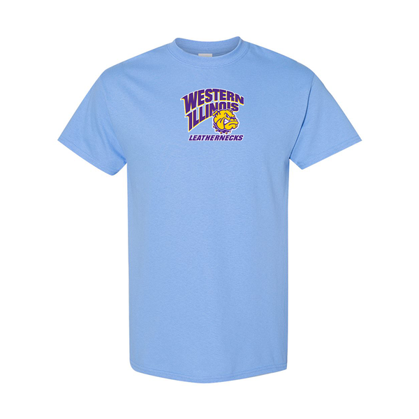Men's Western Illinois Leathernecks Gildan Heavy Cotton T-Shirt