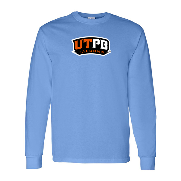 Men's  UTPB Falcons Gildan Heavy Cotton Long Sleeve T-Shirt