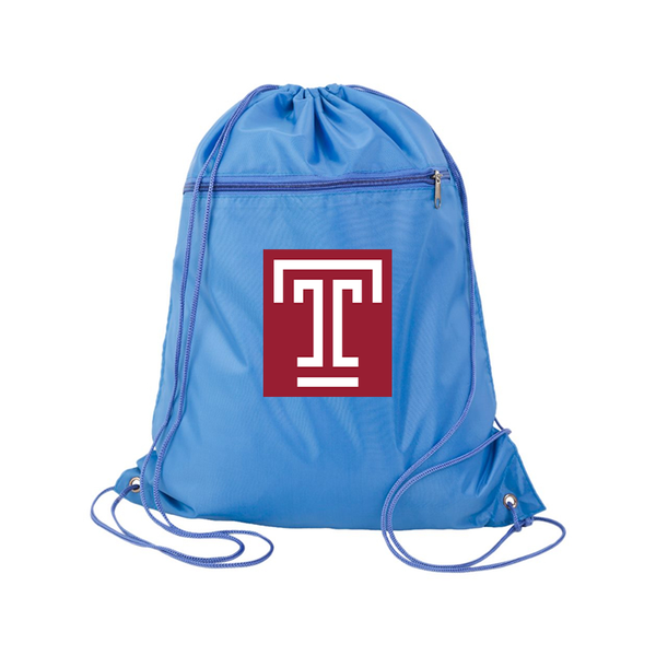 Temple Owls Q-Tees - Polyester Cinchpack