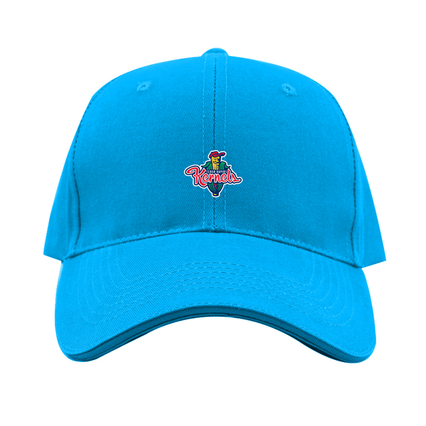 Cedar Rapids Kernels Logo  Dad Baseball Cap Hat