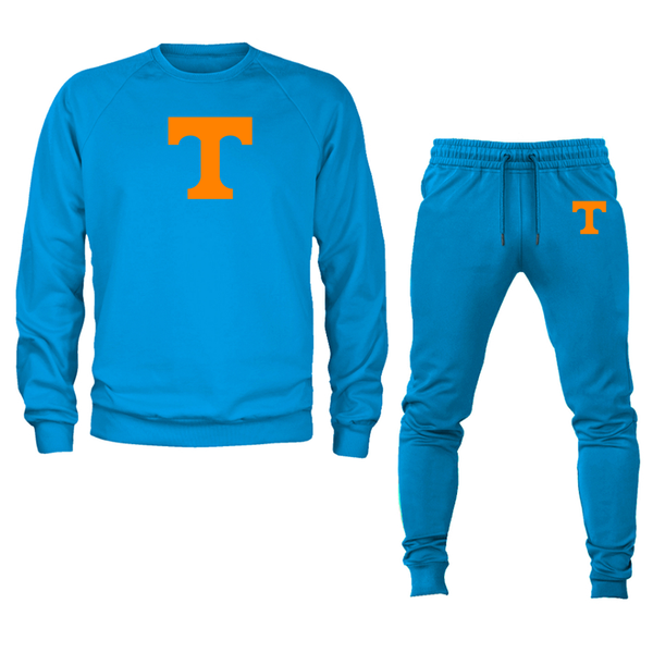 Men's Tennessee Volunteers Crewneck Sweatshirt Joggers Suit