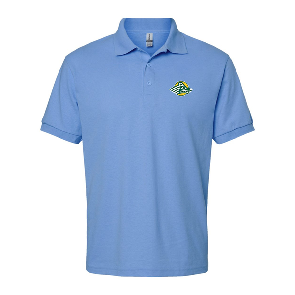 Men's Alaska Anchorage Seawolves  Wildcats Dry Blend Jersey Polo
