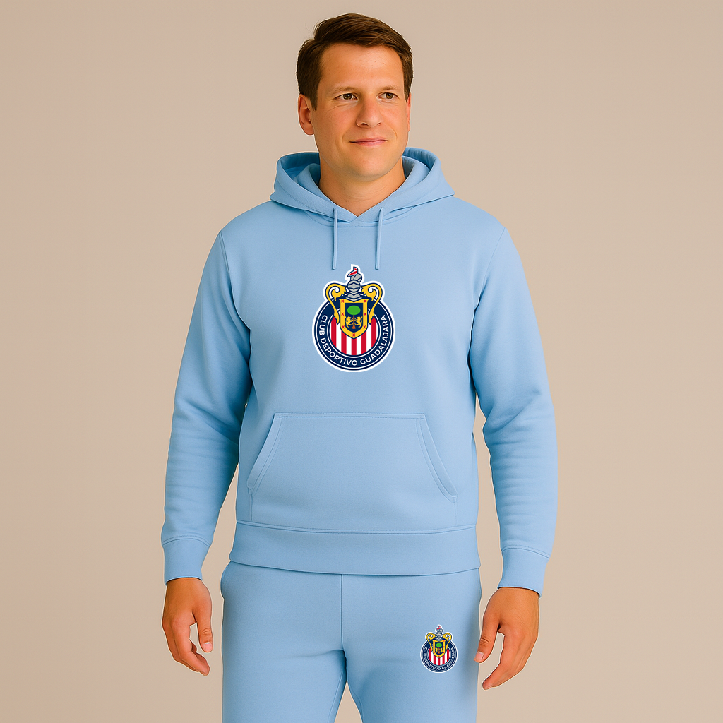Men's Chivas Football Club Hoodie Joggers Set