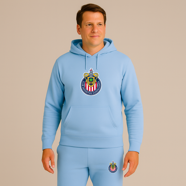 Men's Chivas Football Club Hoodie Joggers Set