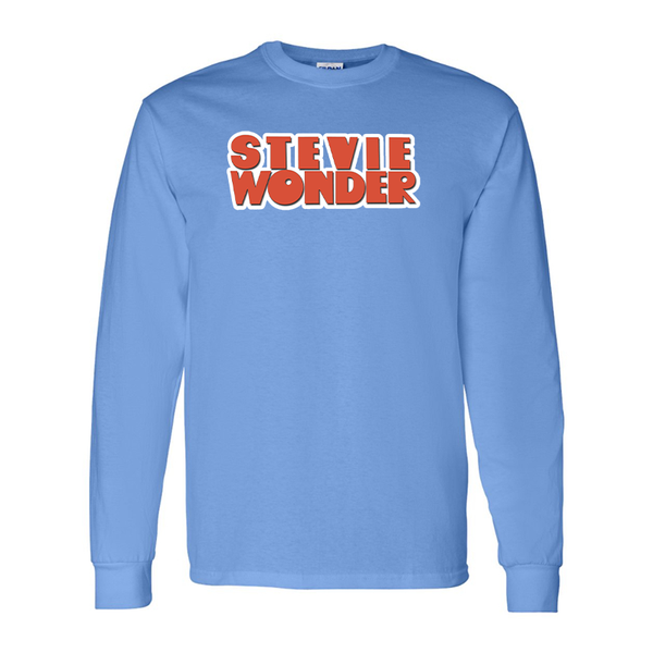 Men's Stevie-Wonder Gildan Heavy Cotton Long Sleeve T-Shirt